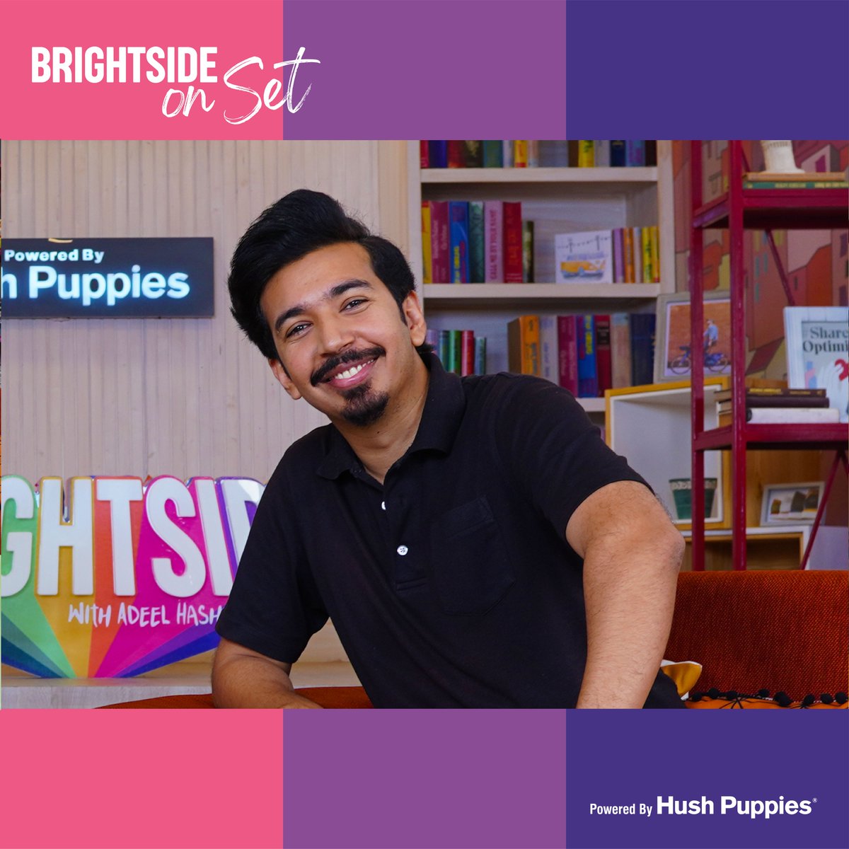 TheBrightSidePK's tweet photo. The #brightside of life on the set of The Bright Side Show, featuring @Mooroo4 and Adeel Hashmi.
Subscribe now: https://t.co/qJV3UMFZaI https://t.co/qSnQJscCF5