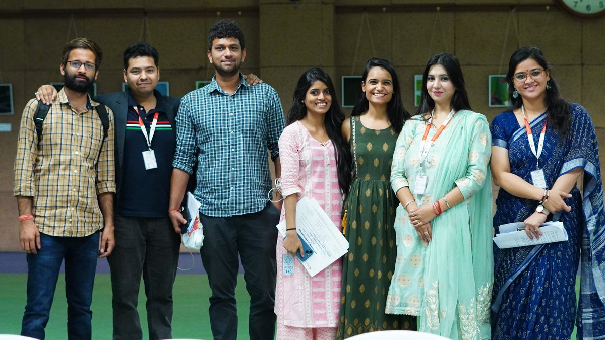 basu_saurabh's tweet photo. Rishihood University Team organised a 3 day National Seminar on 'Sri Aurobindo and Sanskrit' at Sri Aurobindo Ashram-Delhi Branch. 

After Event Team Pics #SA150Years

#SriAurobindoAshram #SriAurobindo #Sanskrit #NationalSeminar #Delhi #France #SA150 https://t.co/nH5ZZ5SzRc