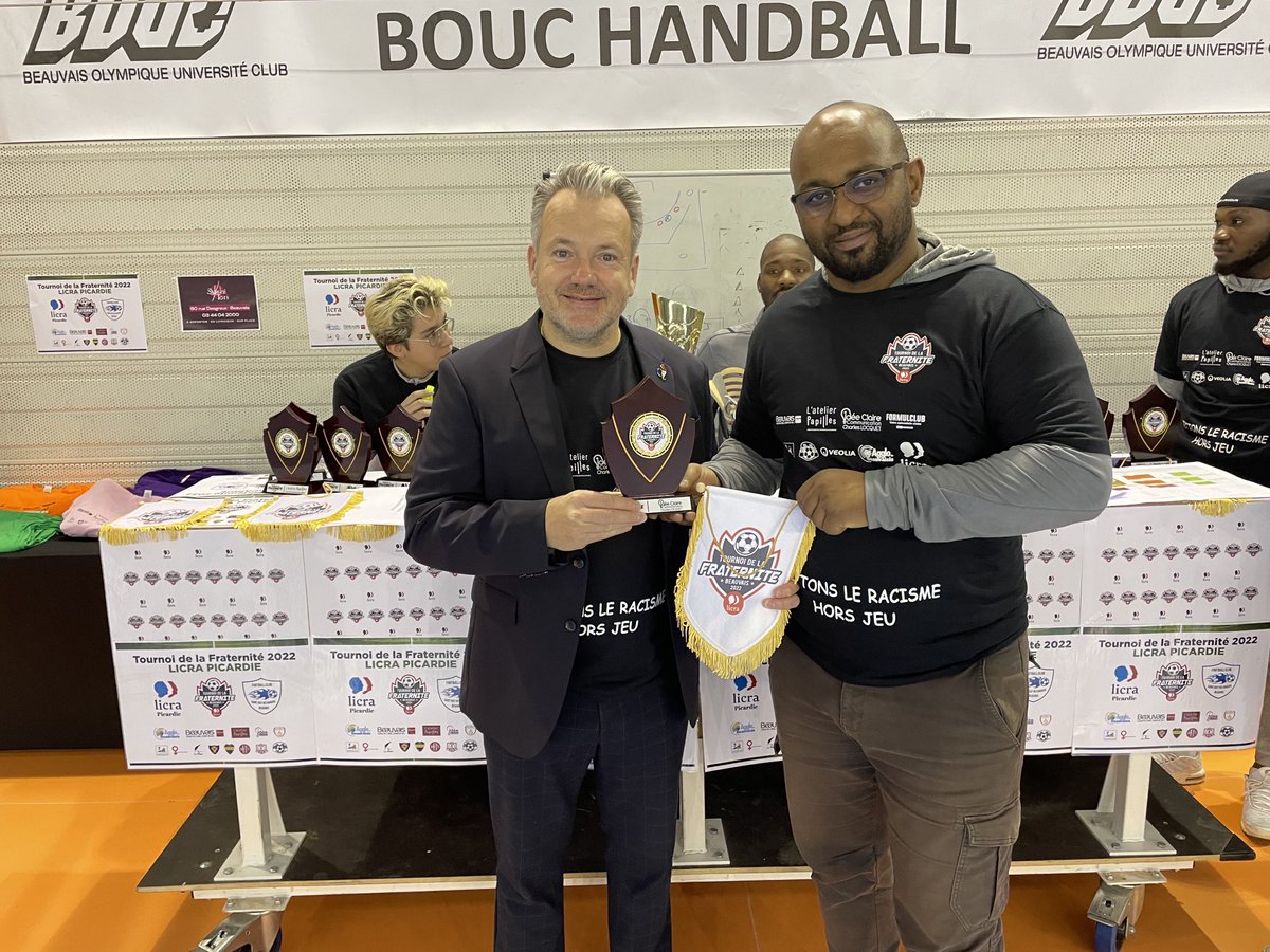 La ⁦<a href="/LicraPicardie/">Licra Picardie©</a>⁩ remercie ⁦<a href="/charles_locquet/">Charles Locquet</a>⁩ qui au delà du soutien financier a aussi mis de sa personne pour que le tournoi de la fraternité puisse avoir lieu. Idée Claire est l’un des partenaires les plus anciens et l’un des plus importants sponsors privés.