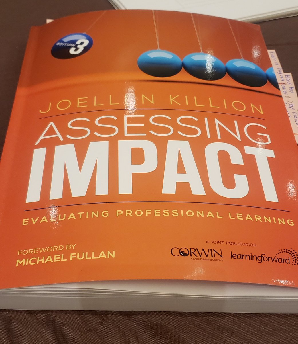 AdeleT75's tweet photo. Great 1st day of #LearnFwd22 conference with Joellen Killion &amp; collaborating with colleagues from Ohio, Florida, &amp; London on evaluating Professional Learning. https://t.co/KSwKTuZcKn