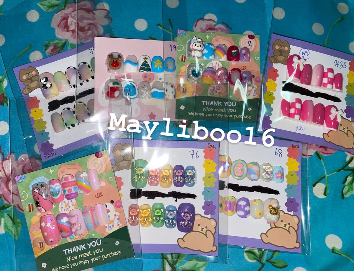 Mayliboo shop เล็บเจลแท้100%💅✨ tweet media