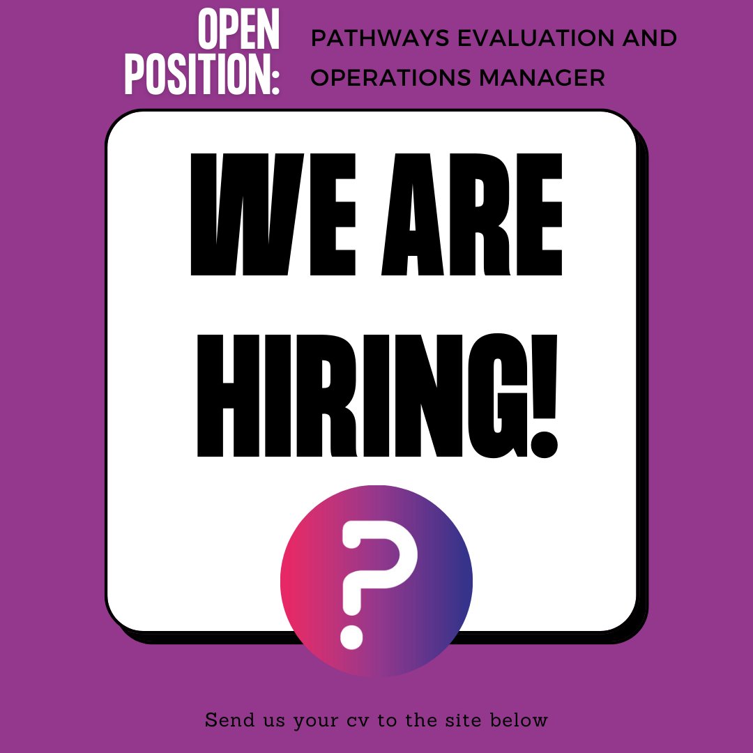 PathwaysEM's tweet photo. We Are Hiring! 🙌
Interested in a position as a pathways evaluation and operations manager?🤔
👇Send us your cv to the site below👇
https://t.co/KbinubmWLs https://t.co/ASnnS5Esy7