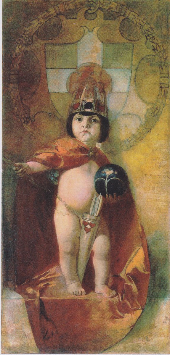 franz_stuck's tweet photo. Amor Imperator, 1887 #symbolism #franzstuck https://t.co/JMR7QVPky8 https://t.co/XpH8B1lHL4