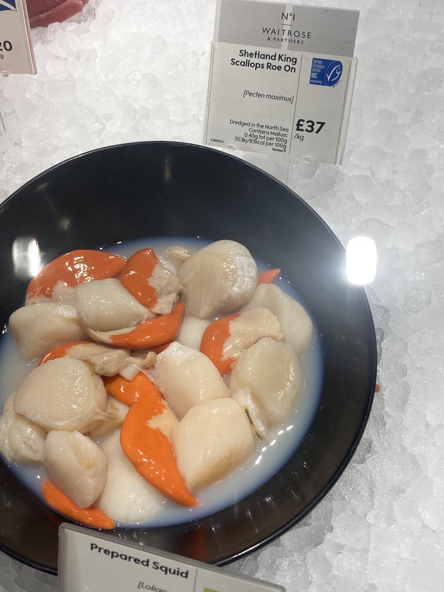 The owners of <a href="/waitrose/">Waitrose & Partners</a> - the partners - are no doubt overwhelmingly unaware that they’re the only UK multiple retailer routinely selling inshore #DredgedScallops from sensitive Scots waters. The company presents itself as a leader in sustainability. The hypocrisy is breathtaking