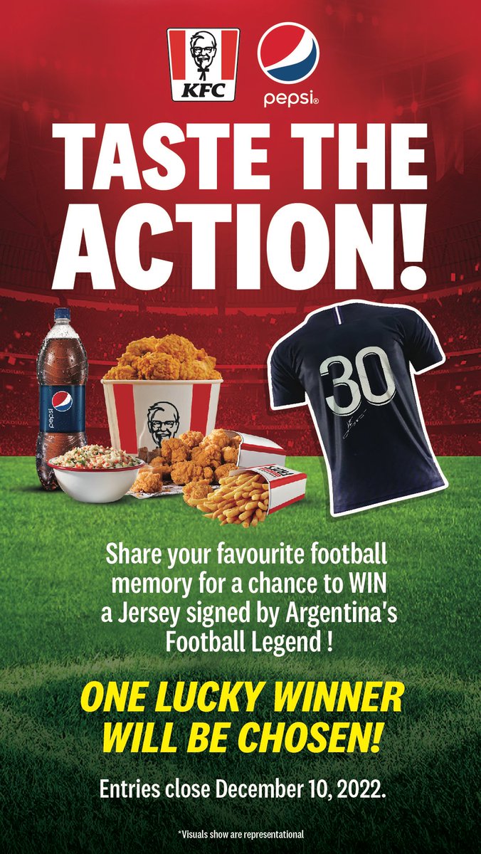 KFC Jamaica on Twitter "Taste the action with KFC and Pepsi and you