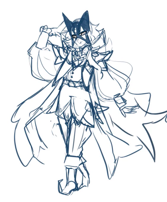One side i love to made is created gijinkas from certain pokemon, these are in particular for Meowscarada, Varys and new oc. Both are need some extra detail.Remember if one day are want a gijinka design for cosplay can ask me for design too#Meowscarada #pokemon #pokemongijinka 