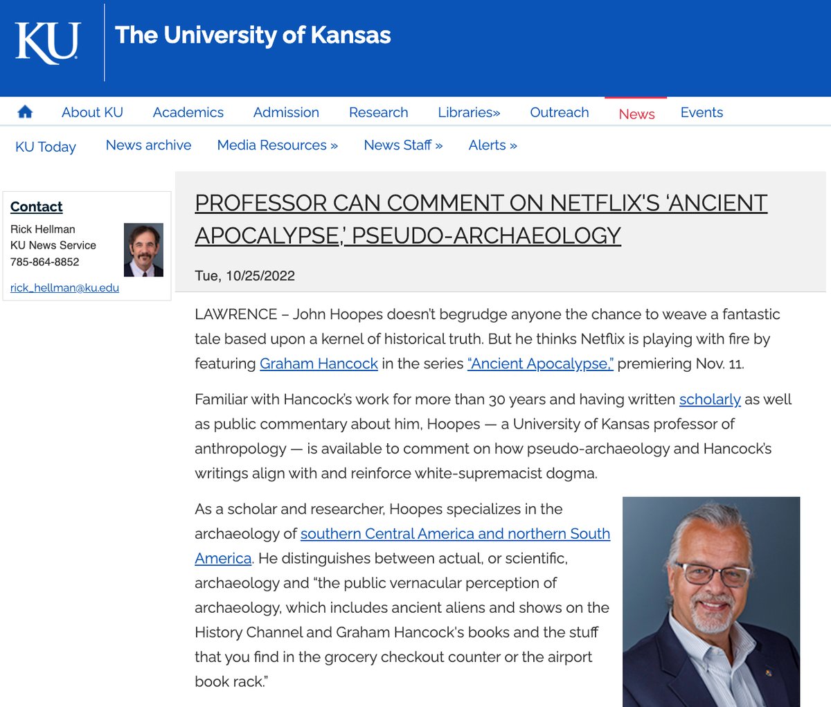 Graham Hancock tweet media