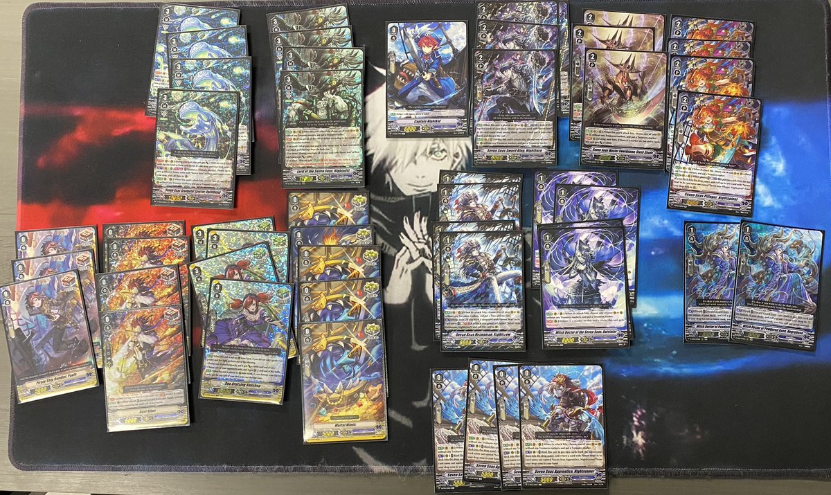 SpirantspartanX's tweet photo. Iron City Games V-Premium locals results. (12-3-22) Was able to secure another 4th place finish this week so I’m happy to see I’m making progress. 

🥇 Jarret (Seven Seas)
🥈 @brygguy (Ange)
🥉 @Andreww773 (Giraffa)
4th @SpirantspartanX (MLB) 

#VGTopDecks https://t.co/spXDS5anMQ