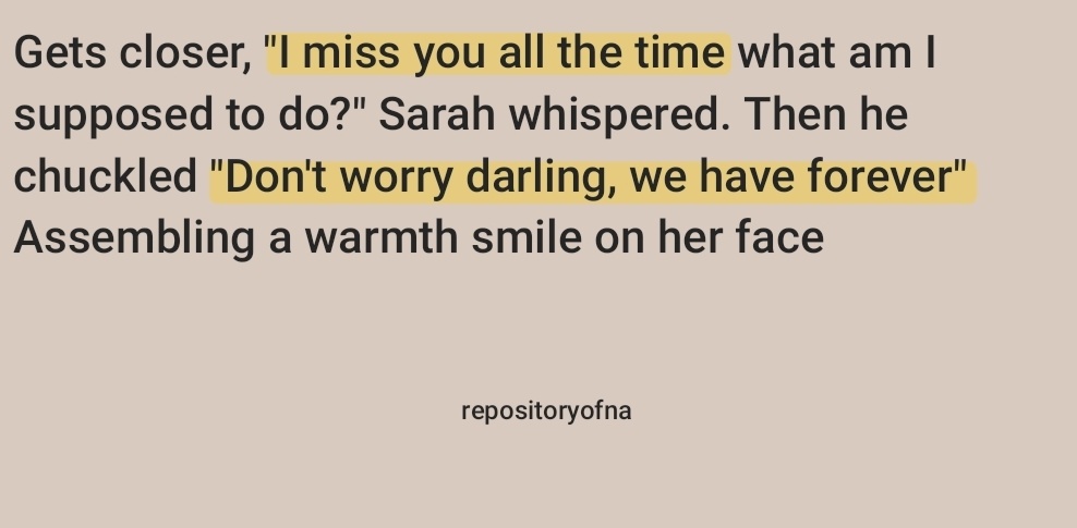 Have you ever heard? They say, in the end, promises are just words