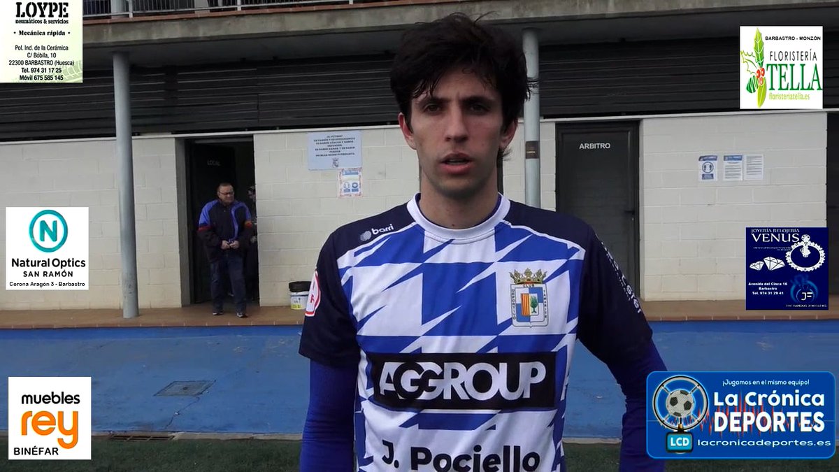 PacoBelloc's tweet photo. JOEL CASALS (Jugador Tamarite) 
CDJ Tamarite 2-2 CF Épila 
Jornada 13 / 3ª División

https://t.co/wXYN3cpndT https://t.co/4lOzik9G6C