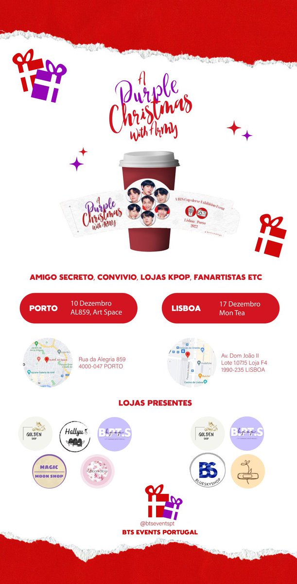 E é já no próximo sábado o nosso evento de Natal 🎅 

Mal podemos esperar para vos mostrar o evento que estamos a preparar para vocês, com muita animação e atividades 🫶🏻 

Ainda vão a tempo de se inscrever!

Porto: signupgenius.com/go/10C0E48AFAB…

Lisboa: signupgenius.com/go/10C0E48AFAB…