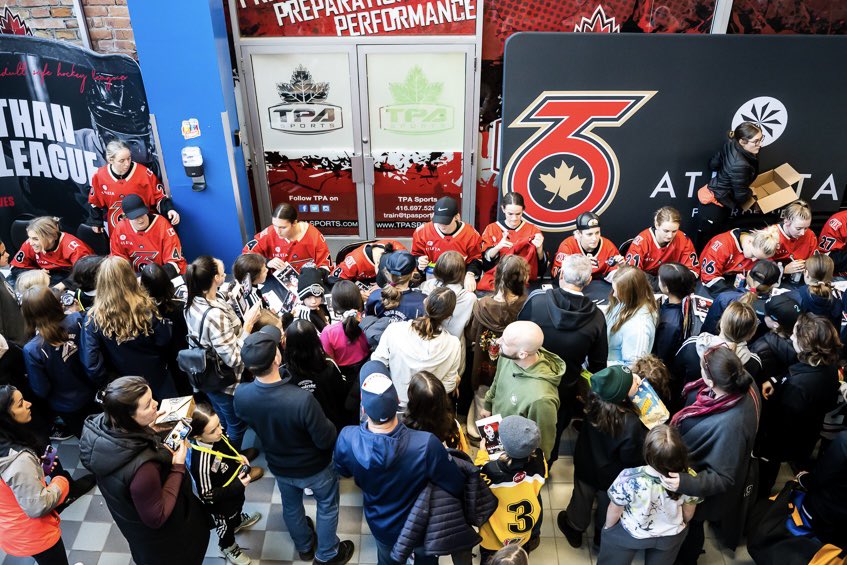 Toronto Six ๐ (@thetorontosix) on Twitter photo ONE MORE WEEK! ๐๐จ
Canโt wait to see the best fans in the league next weekend at Canlan Sports - York! ๐คฉ๐
๐ธ <a href="/loribolliger/">Lori Bolliger Photography</a> <a href="/11NathanF/">Nathan Fernandes</a>
Purchase your tickets today for our next home stand against the <a href="/Riveters/">Metropolitan Riveters</a> โฌ๏ธ
๐ toronto6ix.universitytickets.com/w/ ONE MORE WEEK! ๐๐จ
Canโt wait to see the best fans in the league next weekend at Canlan Sports - York! ๐คฉ๐
๐ธ <a href="/loribolliger/">Lori Bolliger Photography</a> <a href="/11NathanF/">Nathan Fernandes</a>
Purchase your tickets today for our next home stand against the <a href="/Riveters/">Metropolitan Riveters</a> โฌ๏ธ
๐ toronto6ix.universitytickets.com/w/
