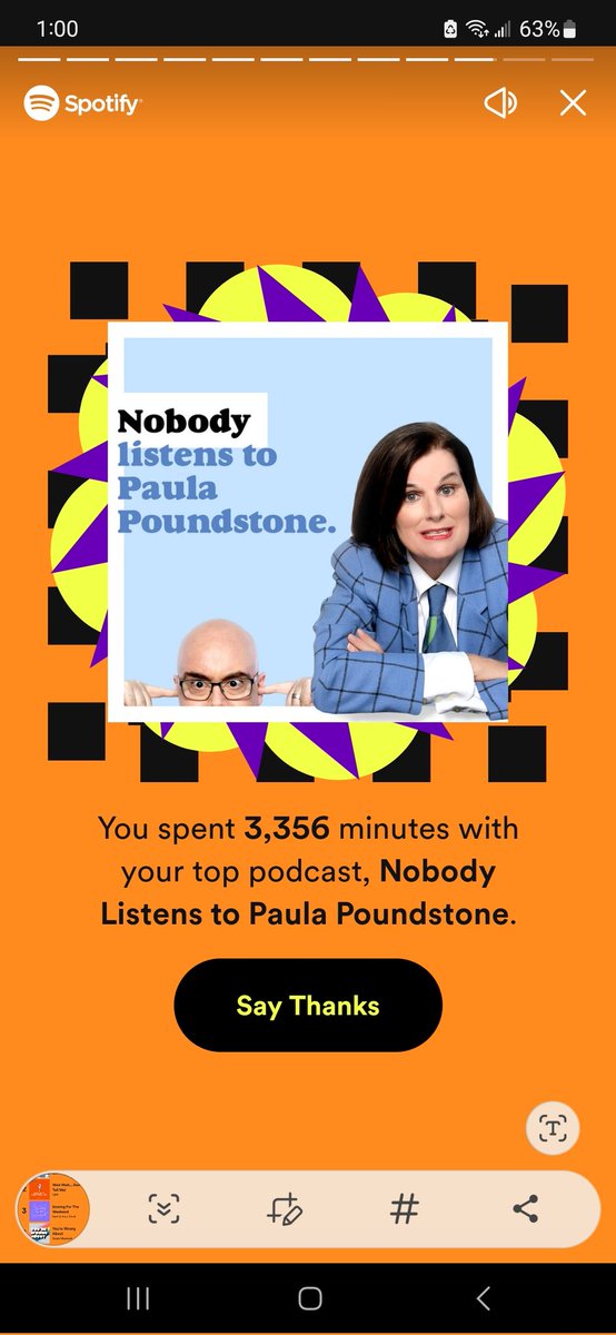 Thanks <a href="/paulapoundstone/">Paula Poundstone</a> for all the laughs.