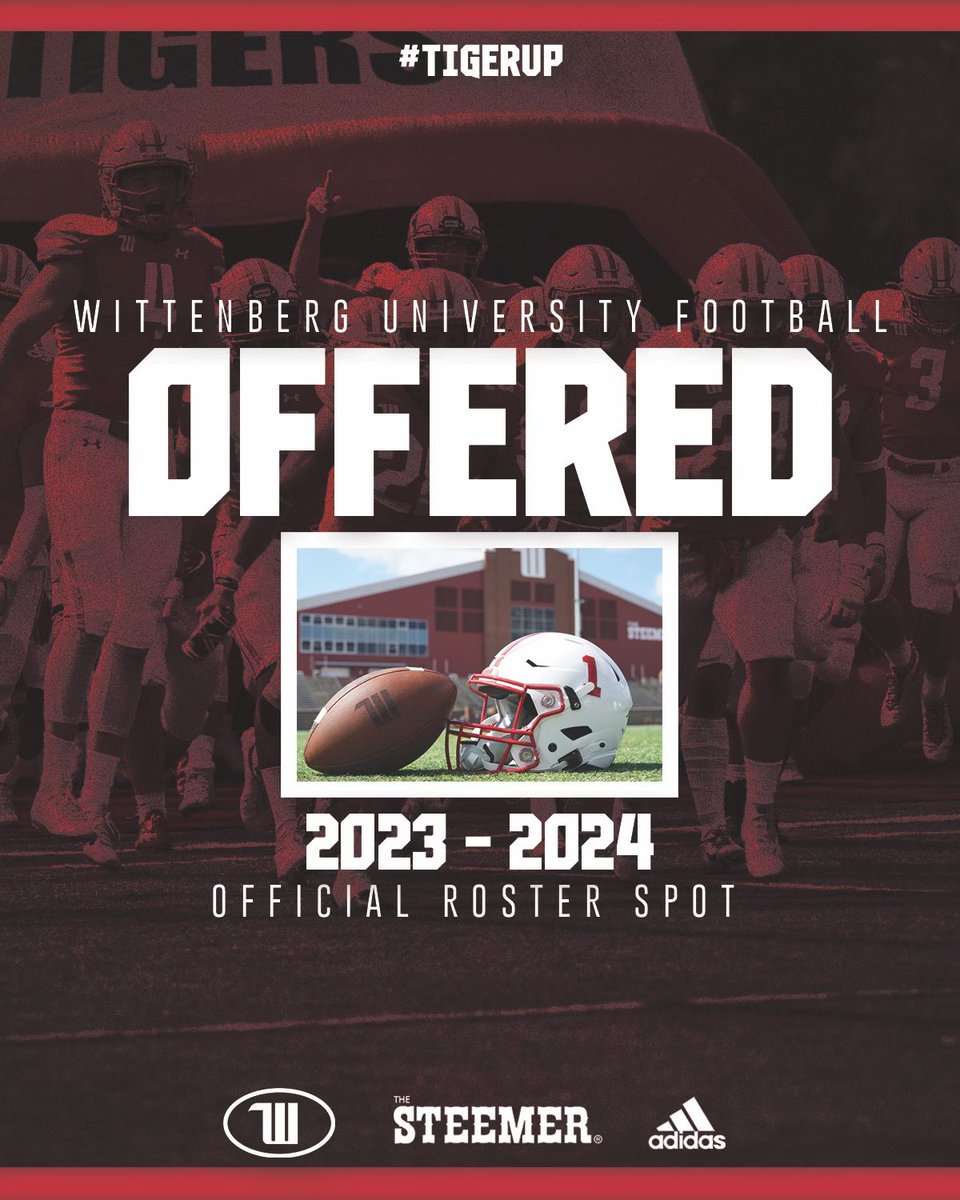 After a great conversation with <a href="/rocanthony_/">Rocky Zingale</a>  this afternoon Blessed to receive an offer  from <a href="/WittFootball/">Wittenberg Football</a>   <a href="/CoachUBrown/">Umbrah Brown</a> <a href="/CoachJordyDubb/">Jordan Wilson</a> <a href="/Dhamilton_13/">Dylan Hamilton</a> #AGTG