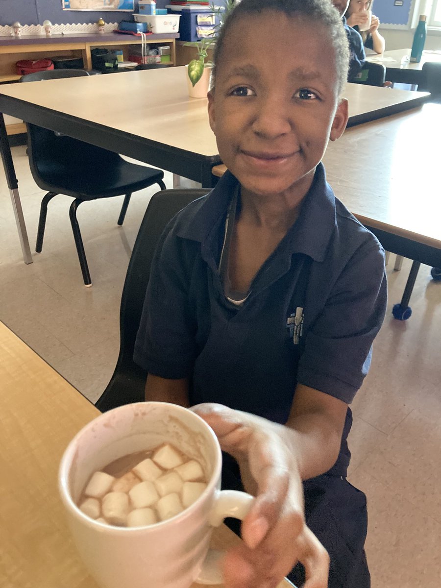 Fun Friday and a hot chocolate to end the week! ⁦<a href="/HolyRosaryM/">Holy Rosary, Milton</a>⁩