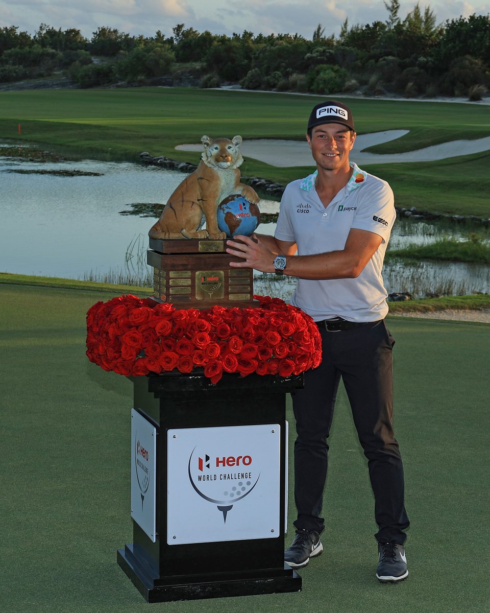 Same trophy, different year. 🏆🏆 Here’s a look at the PING clubs Viktor Hovland used to defend his title at the Hero World Challenge: #G425 LST (9º) driver, #i210 irons (4-PW), #Glide4 wedges (50/SS, 56/SS), Glide 2.0 wedge (58/TS), PING #PLD DS72 putter