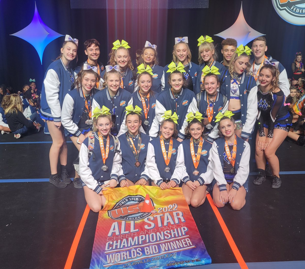 Thank you <a href="/WSFCheer/">WSF</a> !!  These Cats are going to #DisneyWorld!!!  #Worlds2023 🌍😻