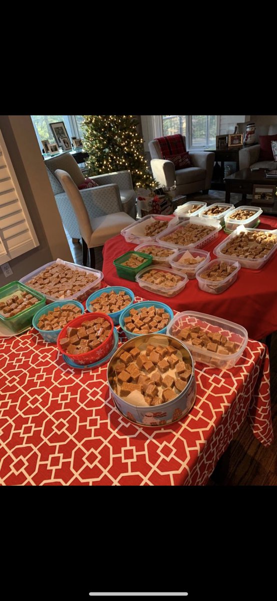 So….it’s beginning to look a lot like Christmas!  🎄. Annual Dinneen family fudge day just happened!  <a href="/hughes_red/">Erica Hughes</a> <a href="/perge56/">George Hughes</a>