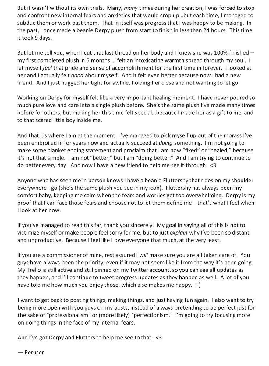 It's a long read, but I do hope it provides some insight for everyone.  The love you guys show me really does mean the world to me.  Thank you.  ❤️