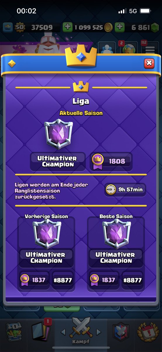 Huhu 😚, die nächste Season mit dem neuen Konzept ist schon wieder so gut wie zu Ende! Wie findet ihr es bis jetzt?🤨 #clashroyale #cr #clashroyaleupdate #ladder