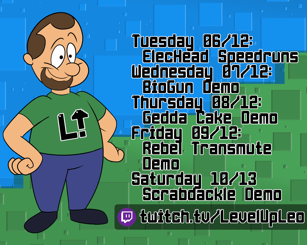 LevelUpLeo's tweet photo. Trying something different this week: shorter streams, but streaming every day. This also looks like a good chance to try out some demos that I recently fell upon and giving a first impression of each! https://t.co/bvMHNM4cqH