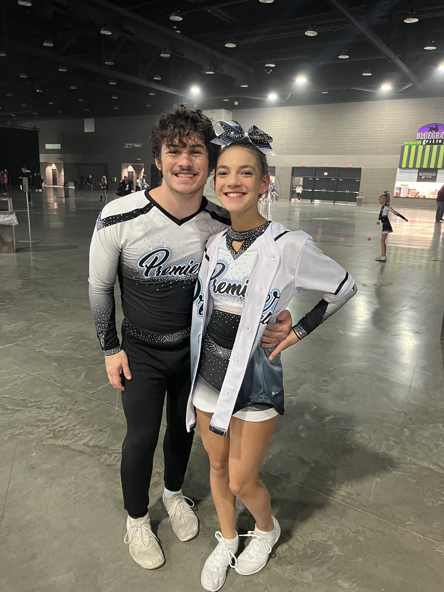 Spent the weekend in Louisville watching so many sweet kiddos doing what they love. Enjoy this picture of my granddaughter, Aurelia, and former student Colt Roberts.  Always one of my kids…