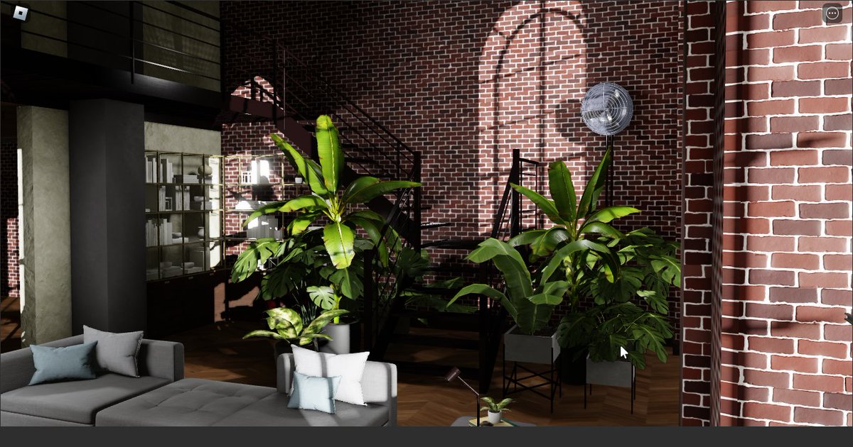 Selling this NYC Loft I made **Iago#7381** #futurelighting #RobloxDev #Developer #blender #Architecture #3d #NYC #Apartment #HousePorn #queen #Roblox #modelingcommunity #RobloxBuild #RobloxMap #Robloxgame #Robloxmesh #RobloxFutureLighting #ROBLOX