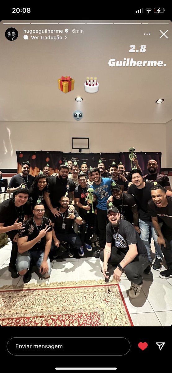 melodiaheg's tweet photo. te amamos! @hugoeguilherme esperamos que tenha gostado, você merece. ❤️♥️💖 https://t.co/pRc2kJ6ltO
