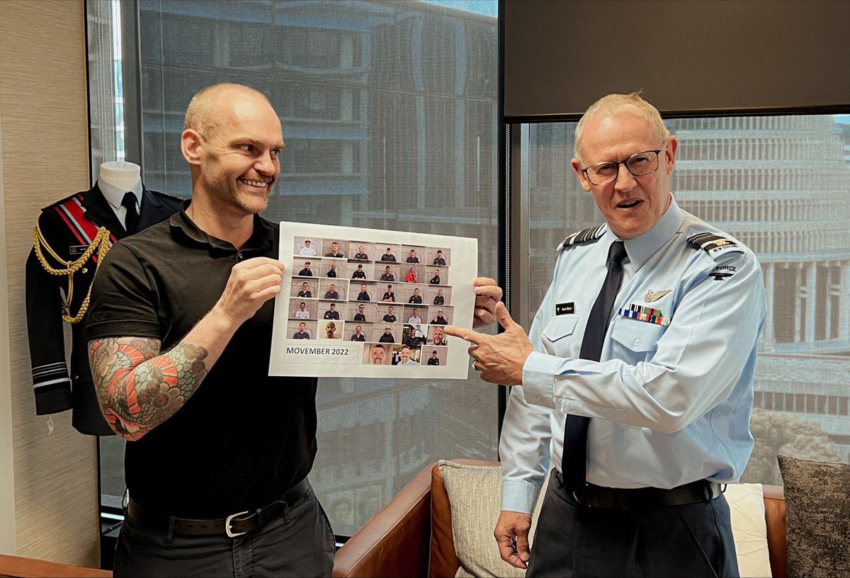 Many of our people dedicated their faces to #Movember last month, growing moustaches in various styles to raise awareness for men's health. I was honoured to judge these efforts with Tāne Toa lead Brad Poulter.

Our people have covered 3,668.15km &amp; raised more than $21k 👏👏