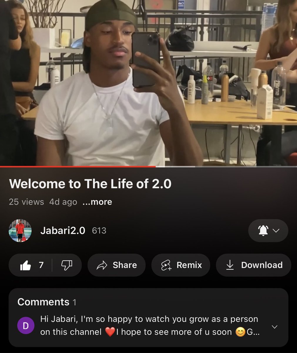 JabariMSU's tweet photo. Don’t stop streaming my Welcome video to my new Youtube Video: The Life of 2.0🙌🏽      
I appreciate all the love already ❤️ 
link in bio. https://t.co/Nh6CrVmjxf