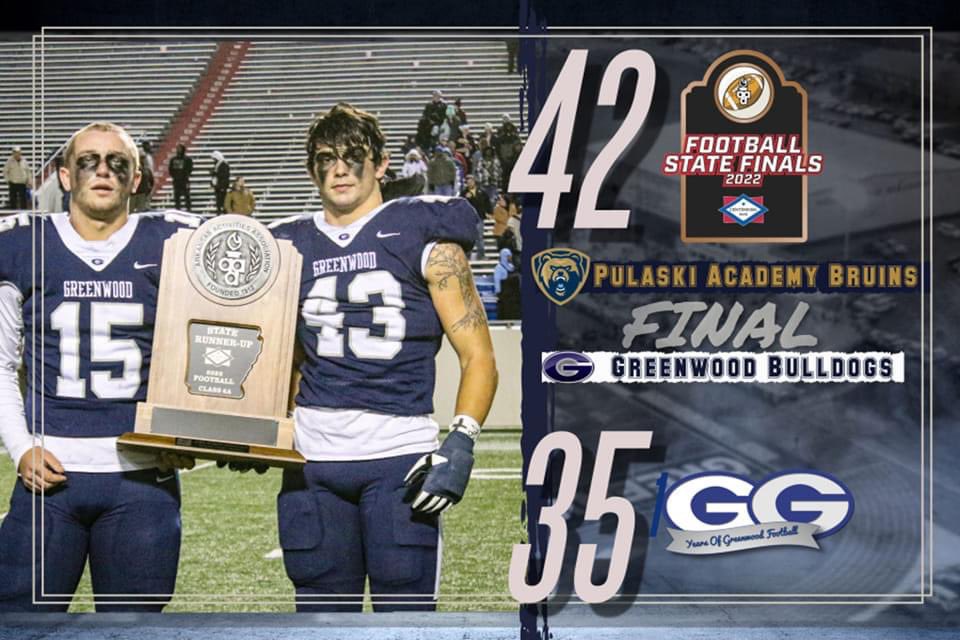 Logan26Taylor's tweet photo. Blessed to have been a part of the Greenwood Bulldog tradition. As I complete my senior year, I wanna thank all of my teammates, my coaches, my parents, and the Greenwood community for wrapping your arms around my family and I. It’s been one heck of an amazing season! Thank You! https://t.co/ibGowtonjN