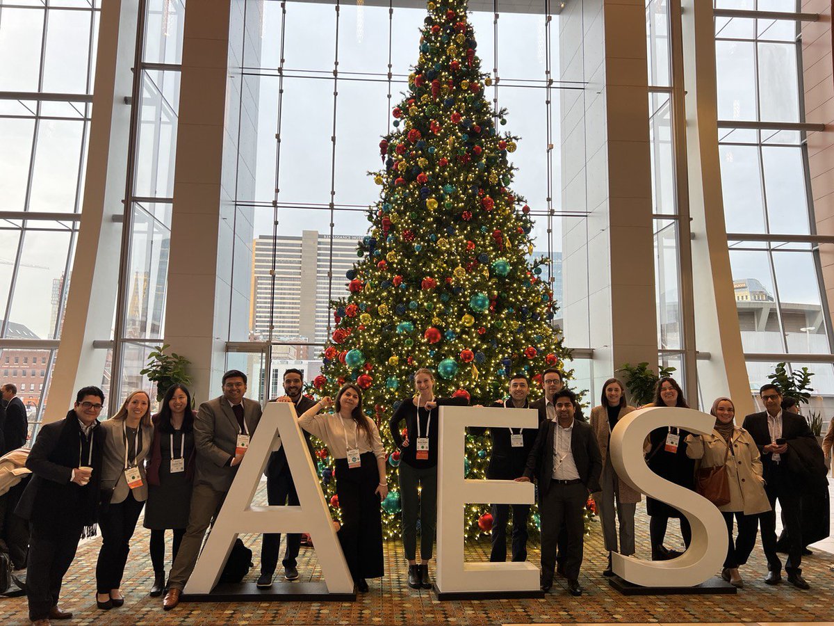 Alina Ivaniuk 🇺🇦 (@alinaivaniuk) on Twitter photo What is shining brighter: the #AES2022 #ChristmasTree lights or these rising and established stars of epileptology? So privileged to work with the most amazing clinical #epilepsy team at <a href="/ClevelandClinic/">Cleveland Clinic</a>!
Thanks <a href="/AmEpilepsySoc/">American Epilepsy Society</a> for fostering our interest & endaveours 🙏🤓 What is shining brighter: the #AES2022 #ChristmasTree lights or these rising and established stars of epileptology? So privileged to work with the most amazing clinical #epilepsy team at <a href="/ClevelandClinic/">Cleveland Clinic</a>!
Thanks <a href="/AmEpilepsySoc/">American Epilepsy Society</a> for fostering our interest & endaveours 🙏🤓