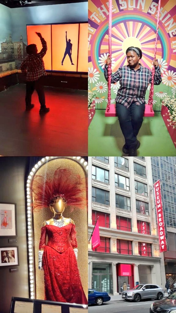 I enjoyed doing ALL the things at @MuseumBroadway today! Interactive sections. Learning musical history. Seeing original costumes.  Amazing! (hosted)

The #MuseumOfBroadway is open now in NYC. Get tickets: bit.ly/3fYB5NU