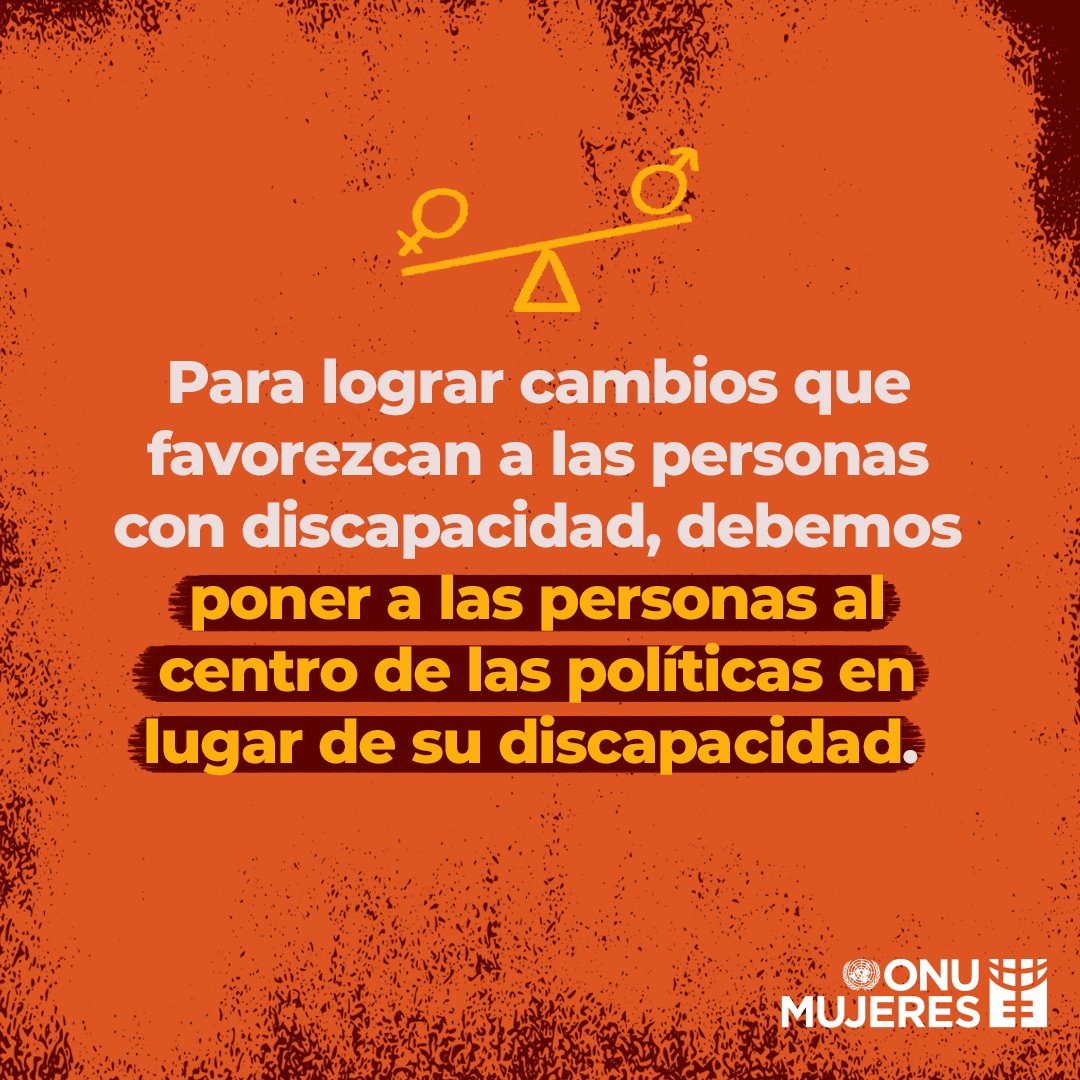 👩‍🦽 Las mujeres y niñas con discapacidad representan uno de los grupos poblacionales más grandes y heterogéneos, no obstante, son uno de los grupos poblacionales más olvidados e invisibilizados. #YaEsYa #16Días 
​
ℹ️ Conoce más: bit.ly/DPcDX2