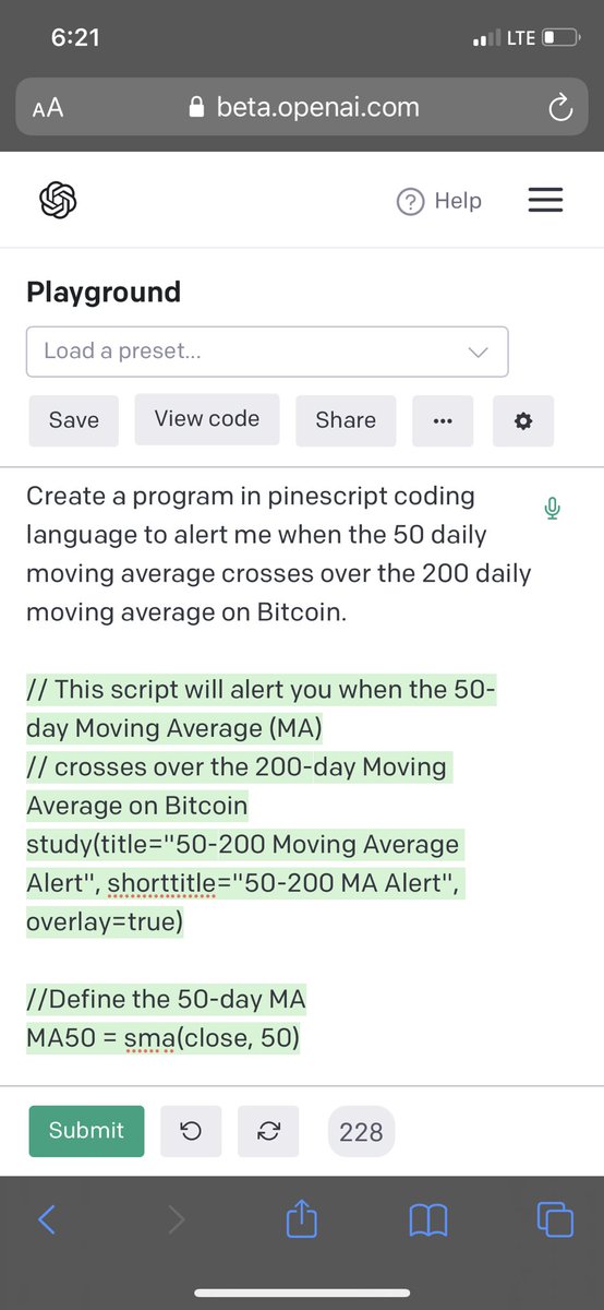 CryptoHornHairs's tweet photo. ChatGPT just gave every trader access to a personal pinescript (tradingview’s coding language) programmer…

The edge hunting begins. https://t.co/ieRkW9TMEY