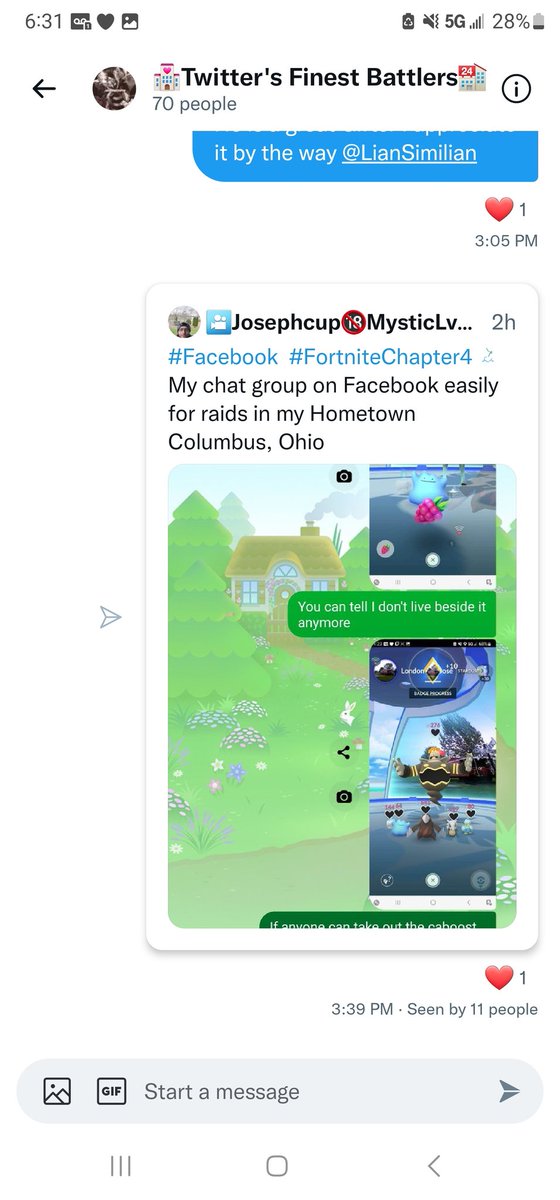 josephcup18's tweet photo. #Chatgroups #letsgo #pokemonGo #GBL #pvp https://t.co/f35n5YgUdG