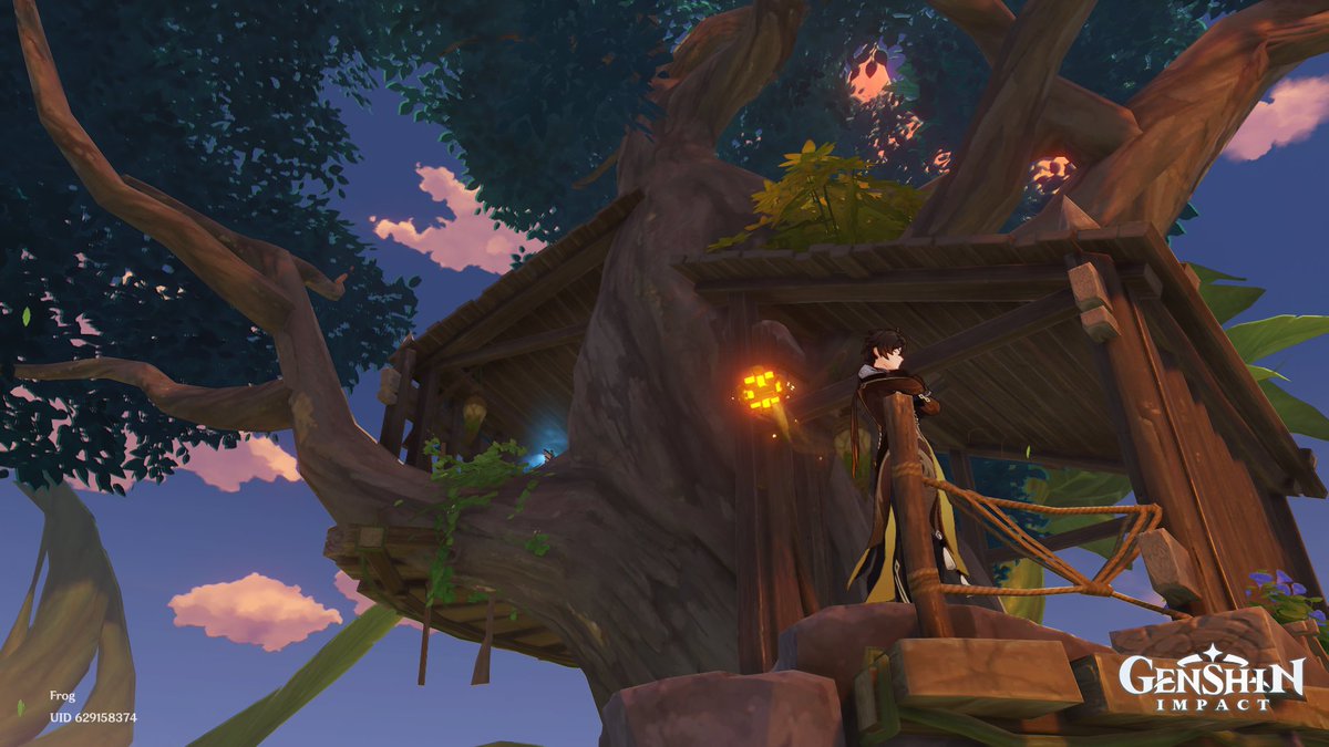 Frog_Of_Pog's tweet photo. NA Server
"Overgrowth"
Sublime Spicewood: Seat of Clarity

> enough load left for a companion and small animal 
if you replace/remove the event items or farm you could squeeze in 2 companions instead

Replica ID:86528504294
total furnishing count: 202
#sereniteapot #Genshinlmpact https://t.co/WihIij121u