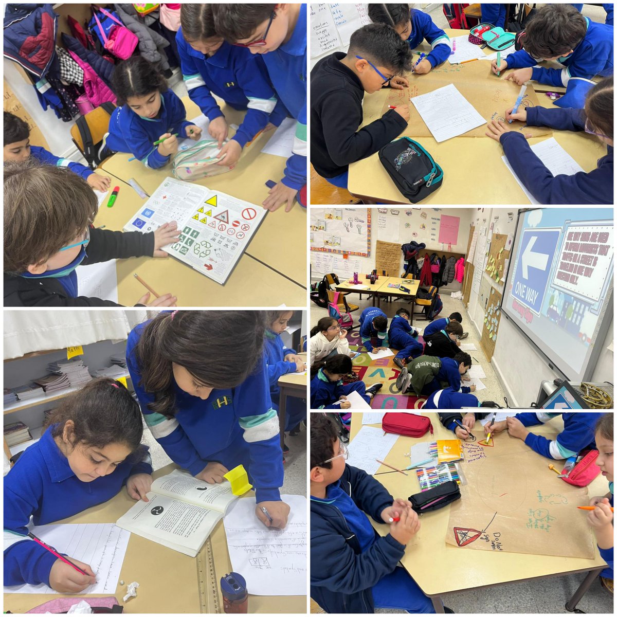 RHHS_Elementary's tweet photo. BE3B inquirers researching the form and meaning of signs and symbols by using various resources... #inquirers #finding_out @RHHS_Saida https://t.co/SEYP9f1cVn