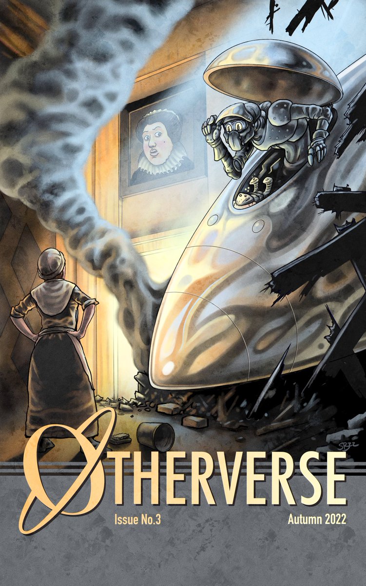 Is it a dragon? Is it a spaceship? No, it’s Issue 3 of Otherverse Magazine! The 8 sci-fi and fantasy stories featured in this issue are brimming with fantastical worlds and strange faces. Read them here for FREE: otherversemagazine.com #supportindie