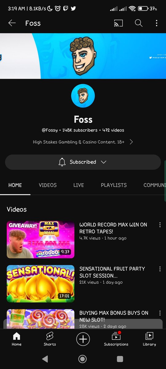 bigwinCalvin's tweet photo. @FossyGFX @RoobetReloads @Roobet Done subscribe and follow https://t.co/uO3hMSq5NC