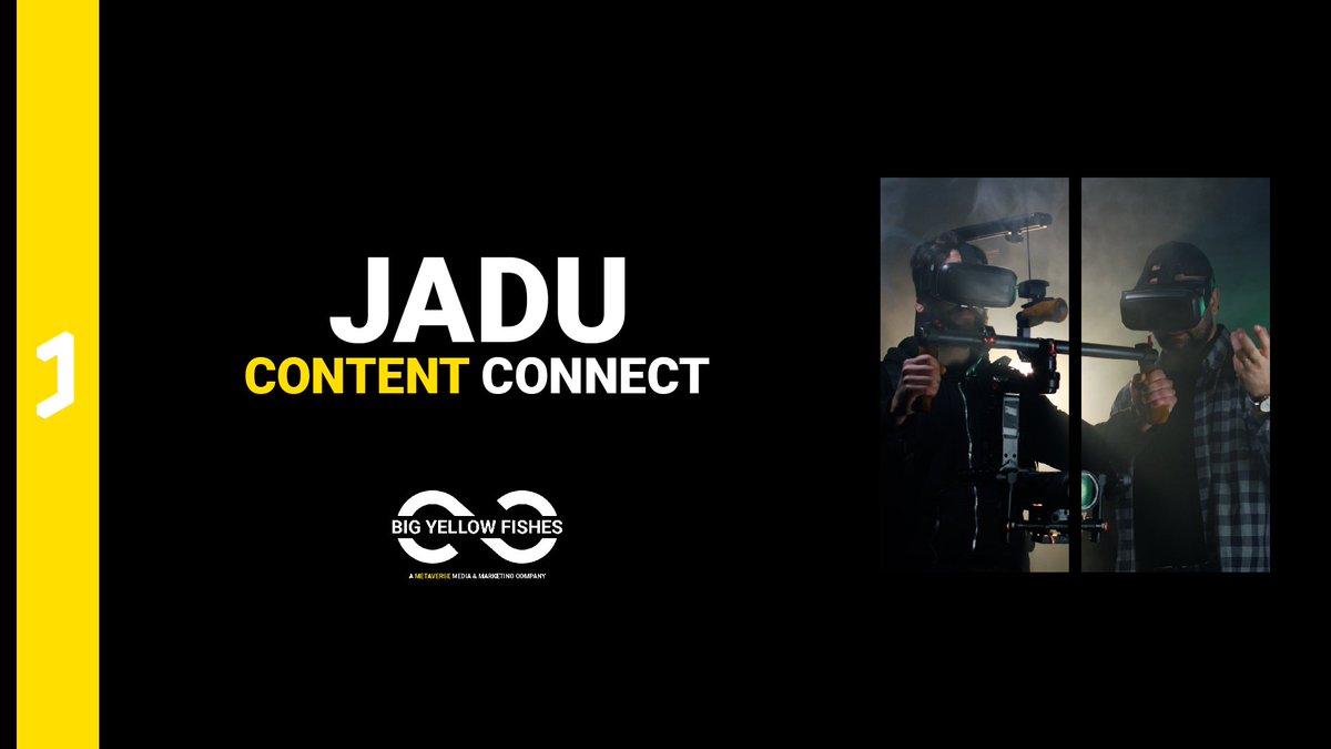 Jadu_AR's tweet photo. Content Connect submitted by @BigYellowFishes 

A series of short films that connect Web3 projects &amp; communities from around the globe, with Jadu avatars.

Large Grant 💰💰💰

14/20 https://t.co/HZY6ECmGeZ