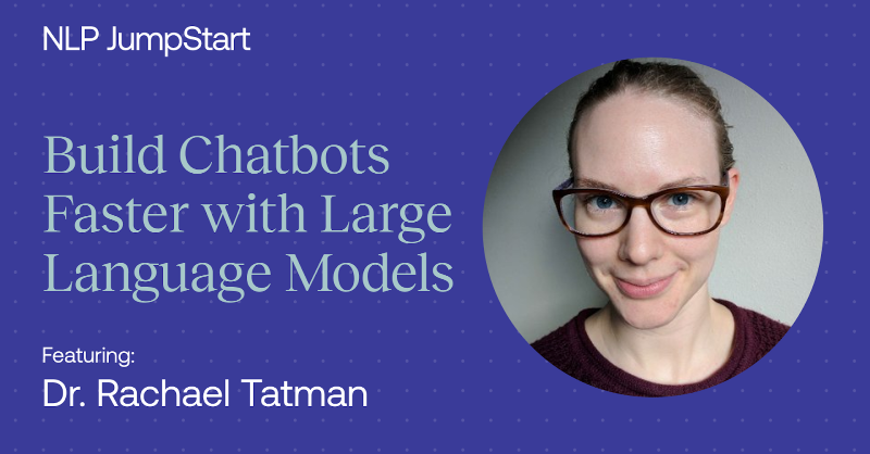 cohere's tweet photo. Discover some tips and techniques for creating chatbots with LLM with Dr. Rachael Tatman, a language technology educator. She details the what, why, and how of data augmentation while illustrating how we may validate the created data and add diversity to our data.