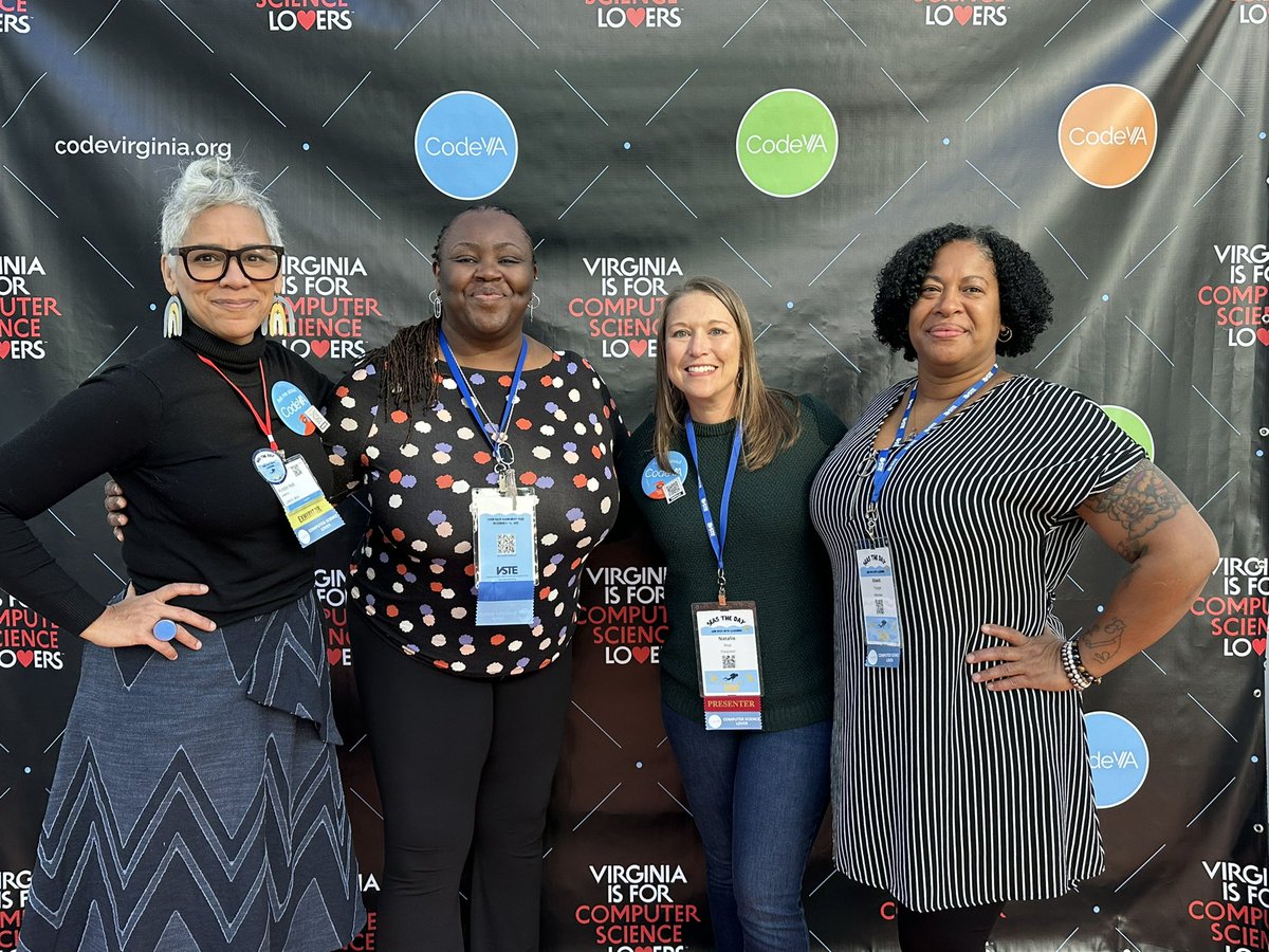 ODUTCEP's tweet photo. Amazing start at @vste today. Stop by the @codeVirginia booth to learn more about joining #ARCS. The @KidWind_Project Kid Talks Panel discussion @k_shelton was informative. #VSTE22 @alexis_tharpe @jk_garner https://t.co/RFNQ7RP7K7