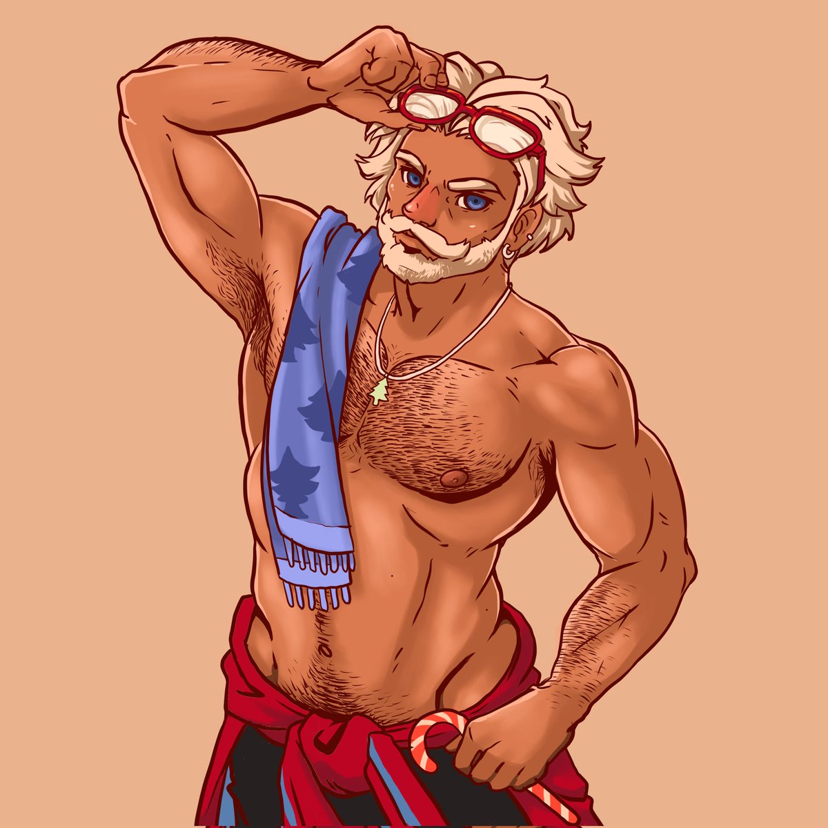 Unpacking the presents 🎁
#eggnogcookie #queerart #bara