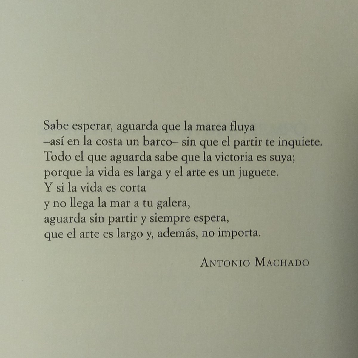 jaquebica's tweet photo. Una pequeña maravilla. 💎

#poesia #antoniomachado #arte https://t.co/xHmPqdUiWB
