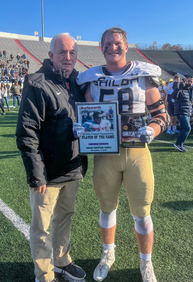 cooper_darr's tweet photo. Great Season. Great Team. Great memories. Thank you Shiloh Football for all the life lessons you have taught me. @JeffConawaySC thank you for being a friend and the best coach a player could ask for. #BOTR https://t.co/mQgZiAb64y