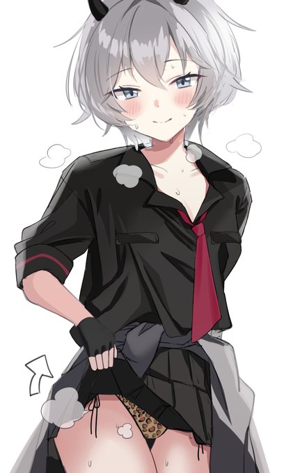 銃と同じ柄……?確かめてみる?……先生には刺激が強すぎたかな?♡(エリカの口調は不明なので違ったらごめん) 