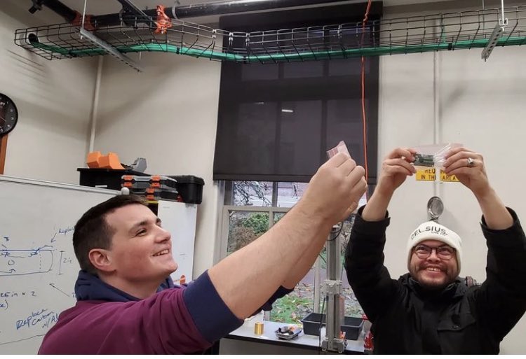 URocketteam's tweet photo. The team has acquired their Easy mega altimeter’s for their sub-scale launch on the 11th of December!! 
#studentlaunch #sl #launch #altusmetrum #rocketscience #scobeavs https://t.co/bXeVhm0iOz