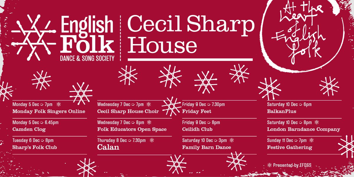 Cecil Sharp House (@cecilsharphouse) on Twitter photo Next week at the House... efdss.org/whats-on Next week at the House... efdss.org/whats-on