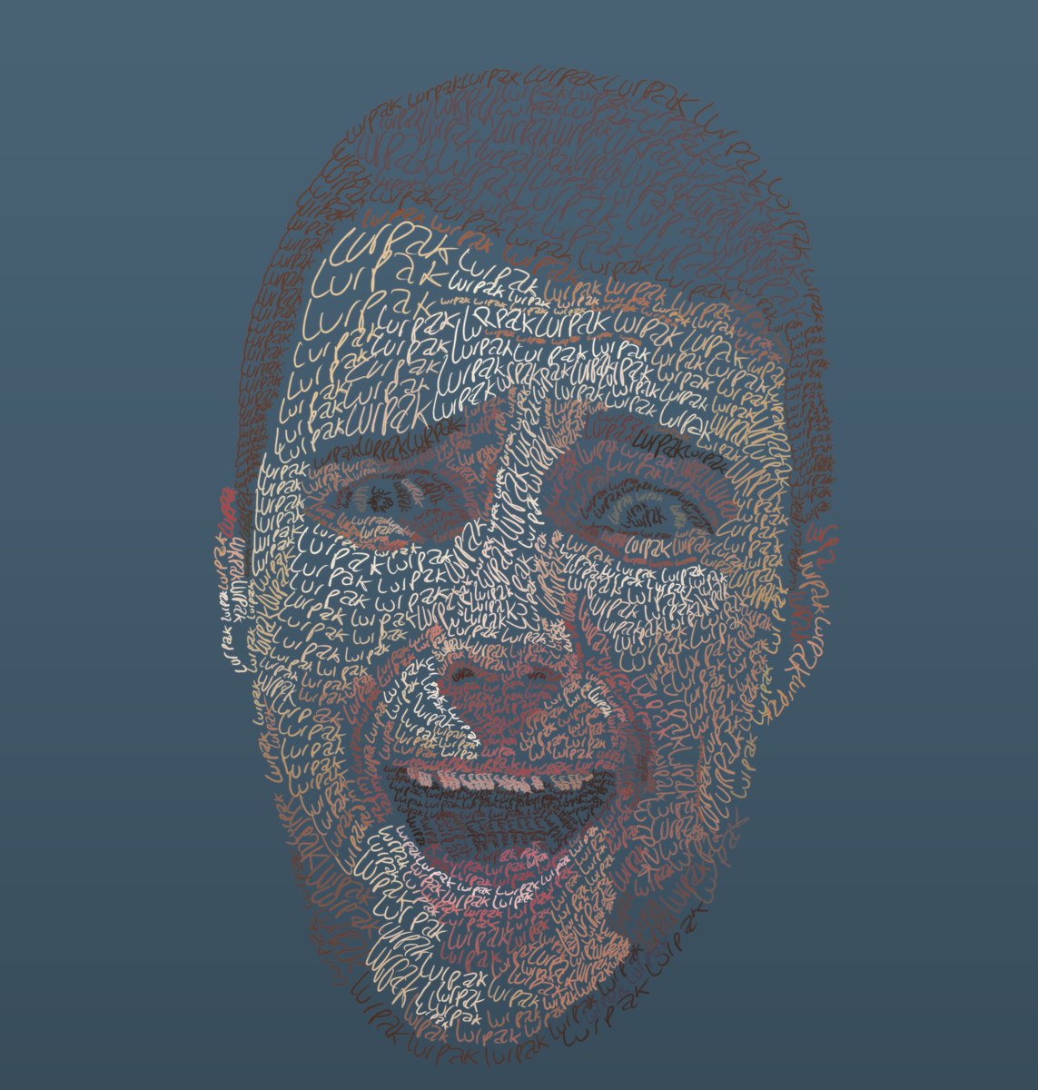 itsonlyaword2's tweet photo. Have yourself of friend a portrait done for Christmas using just a word  #artforsale #Christmasgifts #portraits https://t.co/KTRWfnXO3F
